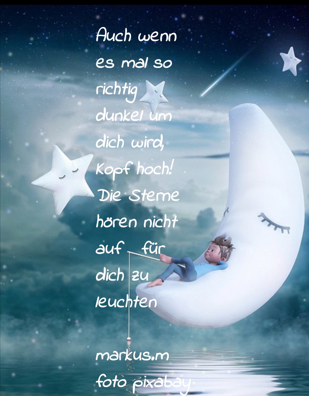 Auch wenn es dunkel wird